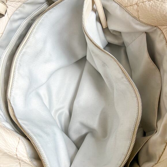 CHANEL On the Road Cream Leather Large Tote - Picture 11 of 15